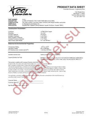 51014-05-05 datasheet  